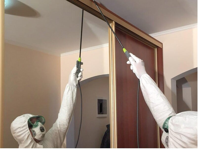 ФОТО Обработка от моли в Загорянском