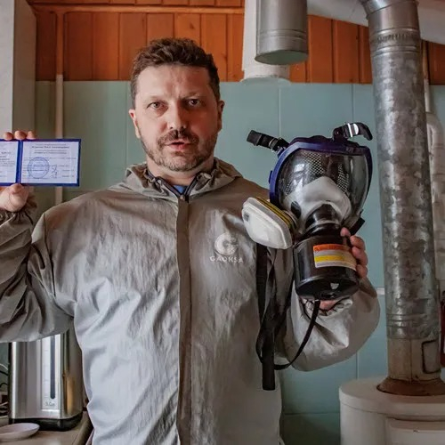 ФОТО Удаление плесени в Загорянском